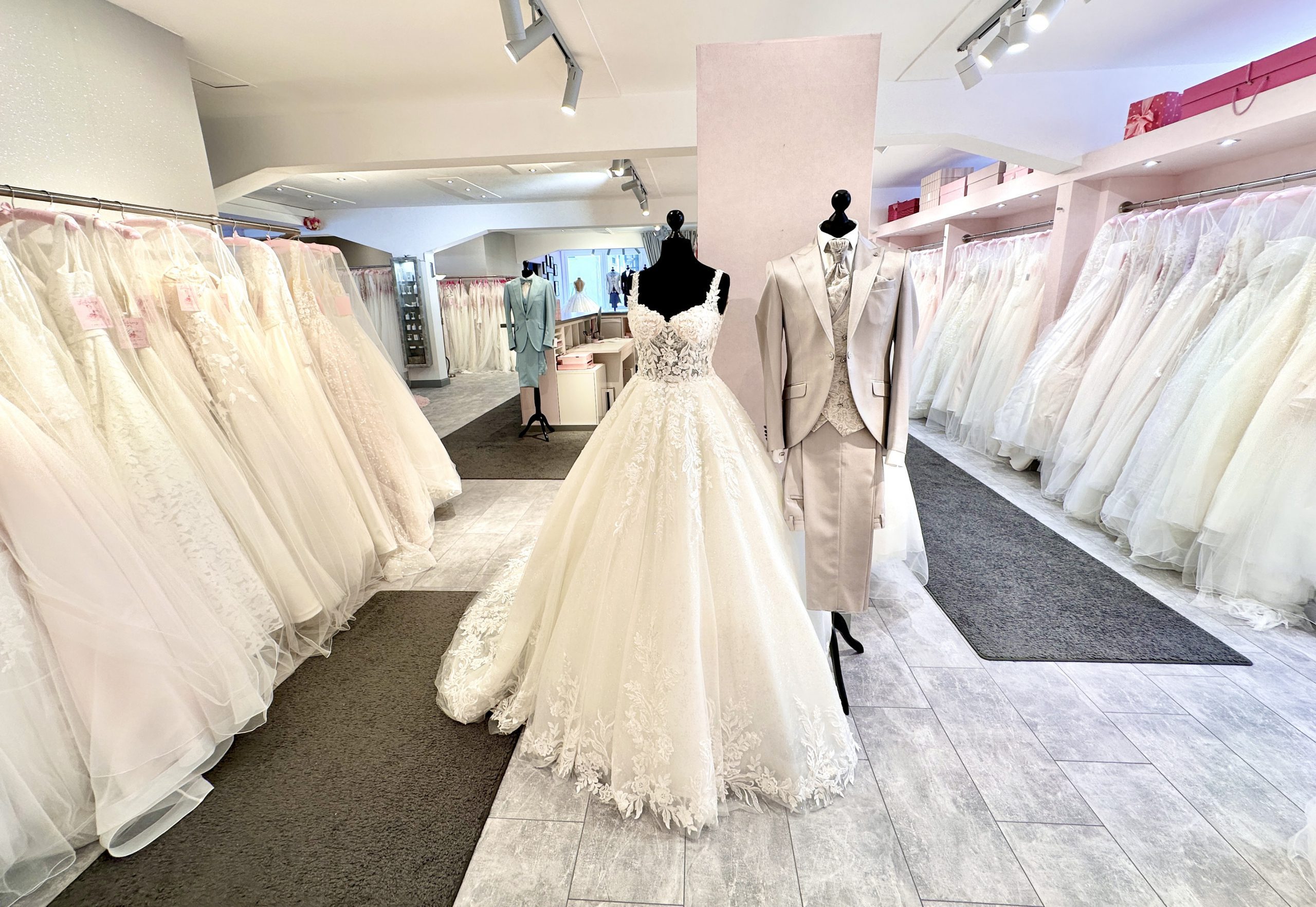 Innenansicht des Liebreiz Wedding Store in Gaggenau